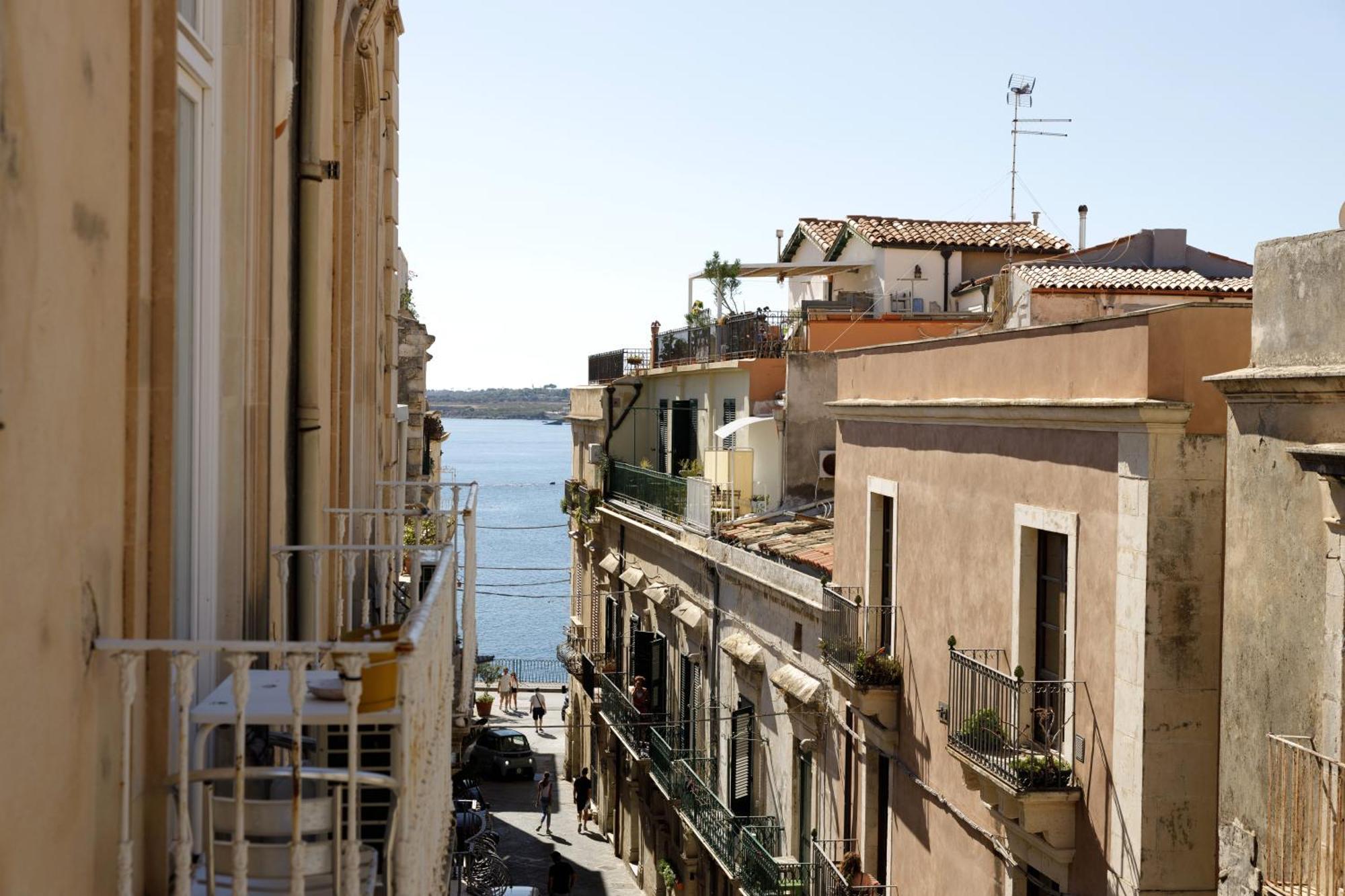 Camera Con Bagno Privato Vista Mare Ortigia Syrakus Exterior foto
